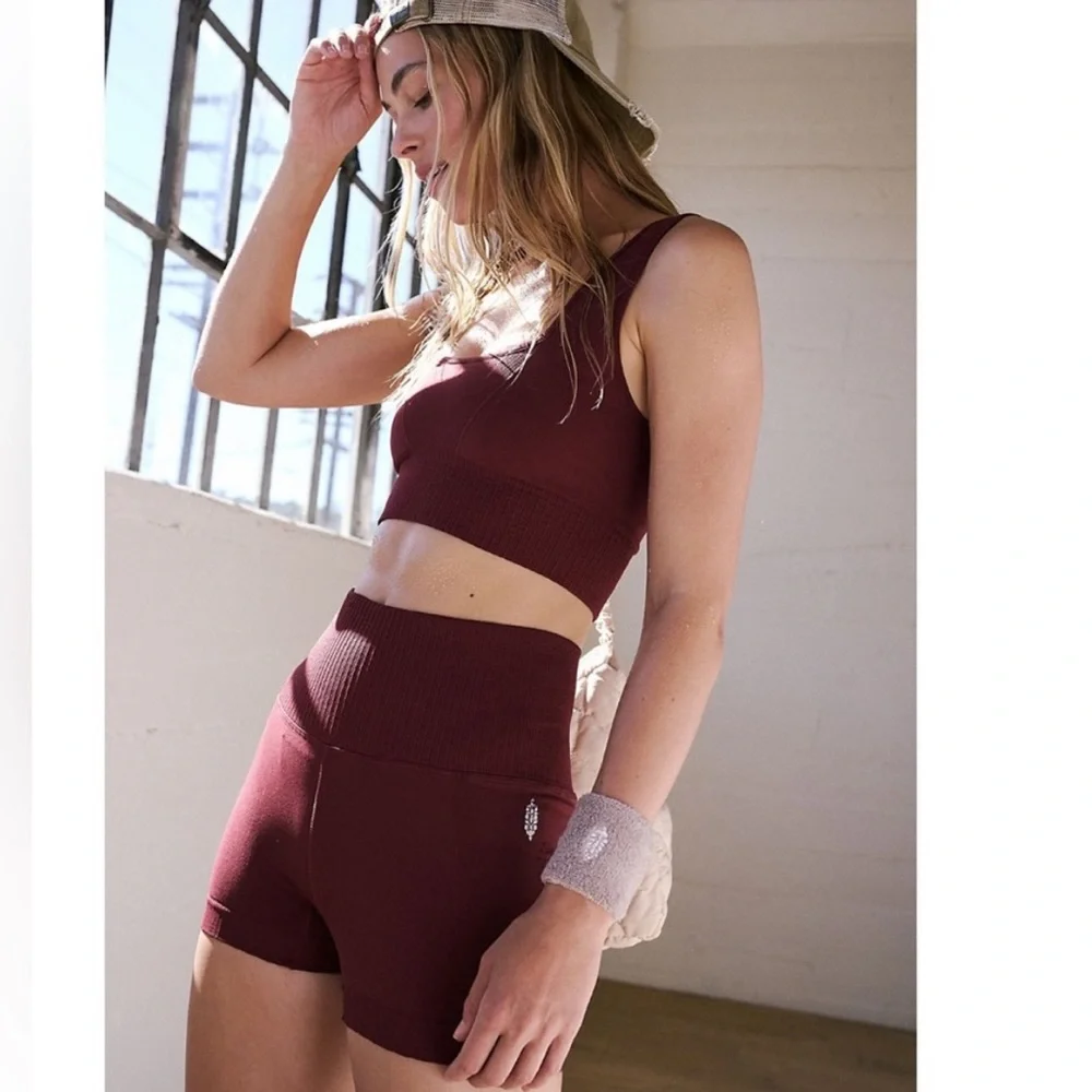 Free People Good Karma Running Shorts - Picture 5 of 6